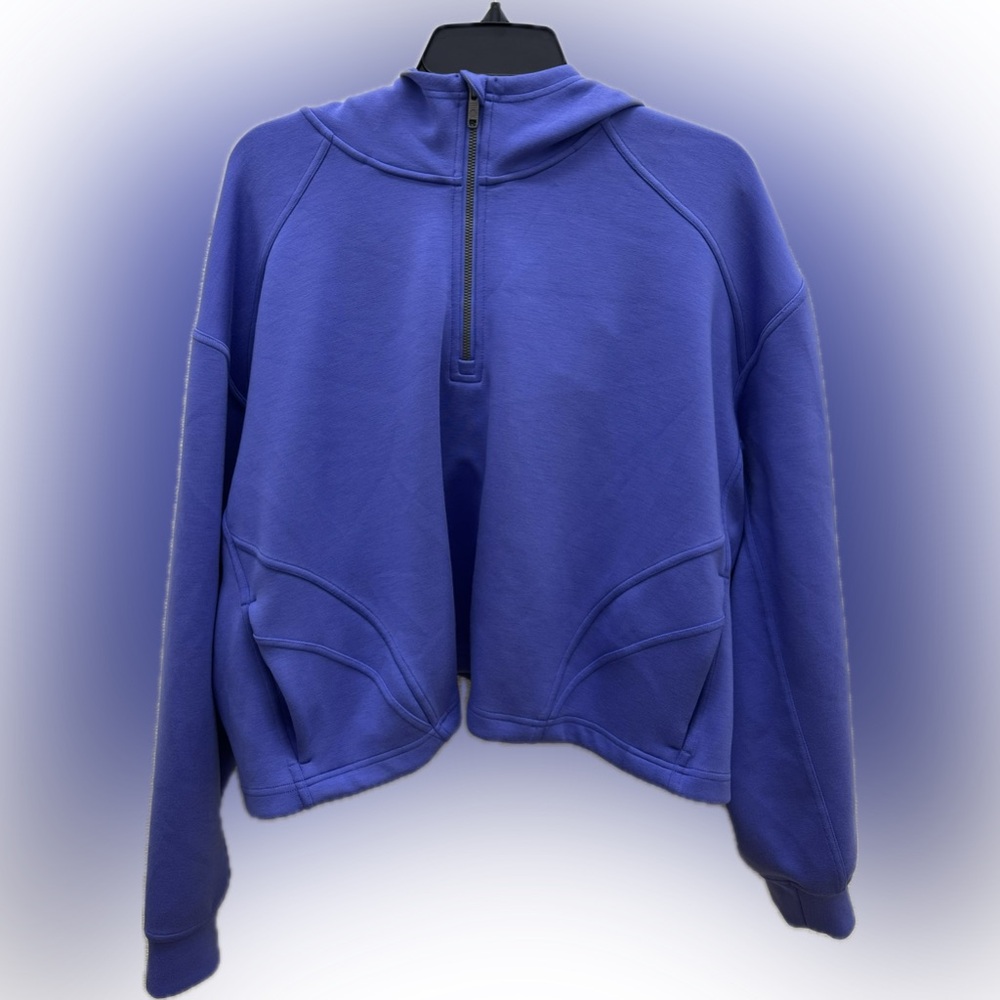 lululemon athletica Purple Half-Zip Jacket